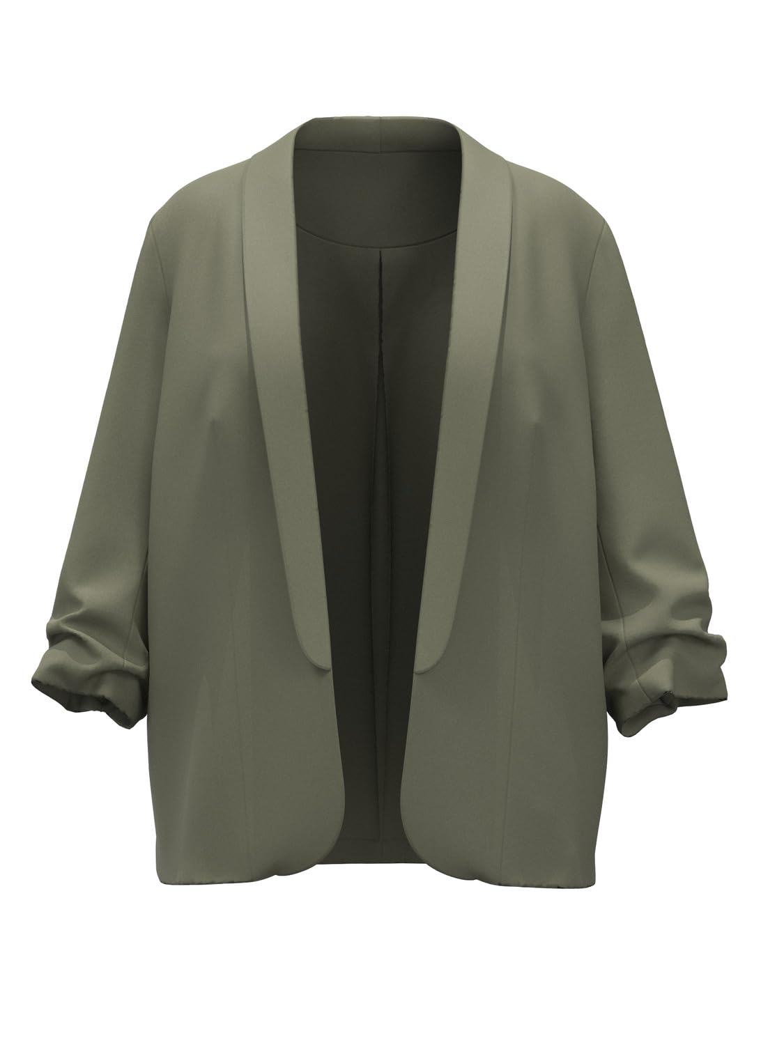 Pieces Blazer donna 52 Plus verde Deep Lichen Green