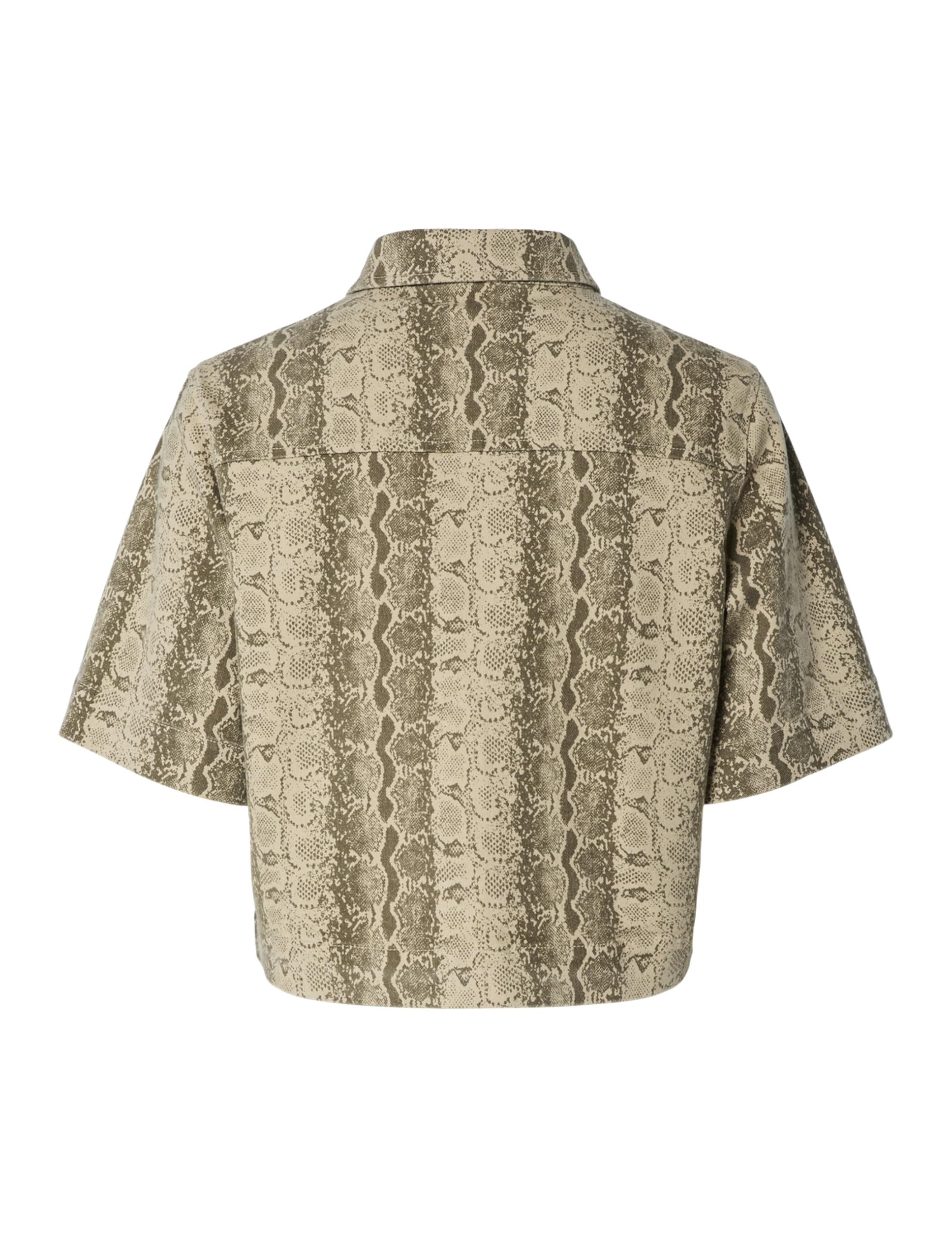 Pieces Pcsalume camicia donna maniche corte cotone