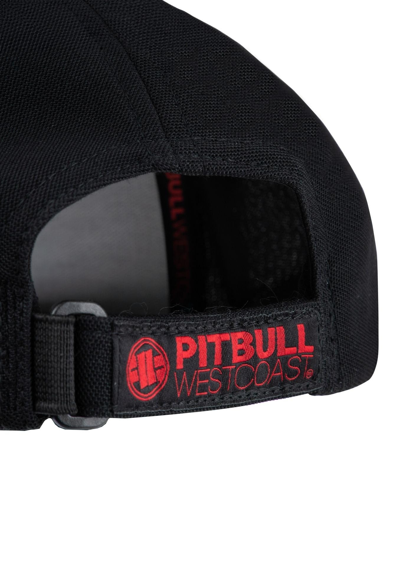Pitbull Classic Seascape cappellino nero rosso flexfit