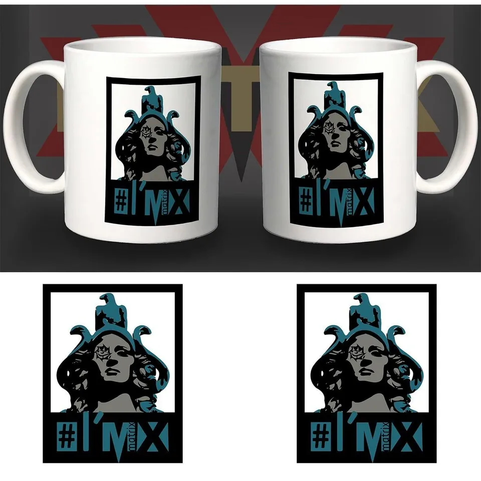 Matrix Music Store I'm X Minervix 1 tazza ceramica bianca