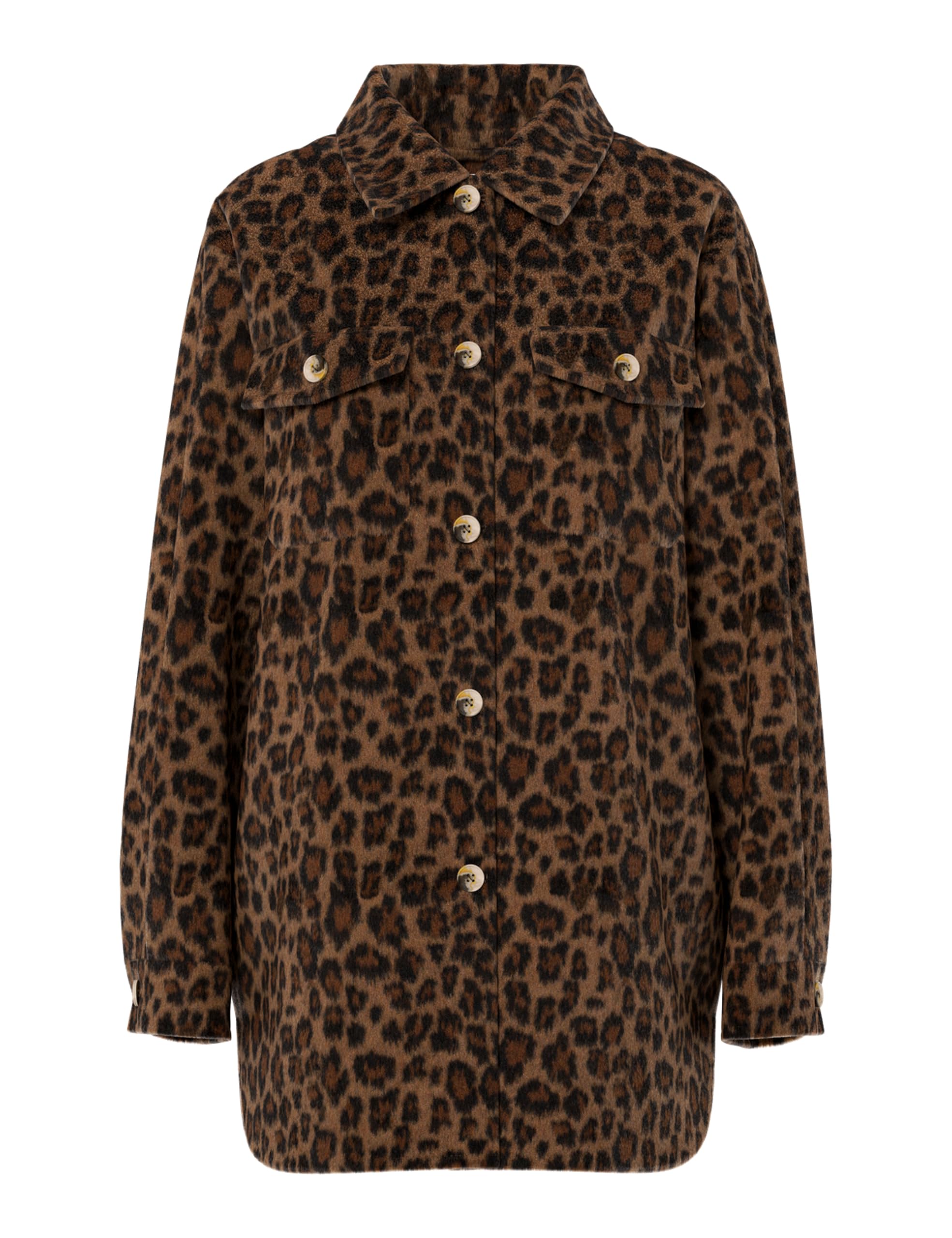 Pieces Pcsaga Leo Shacket Noos giacca donna taglia M