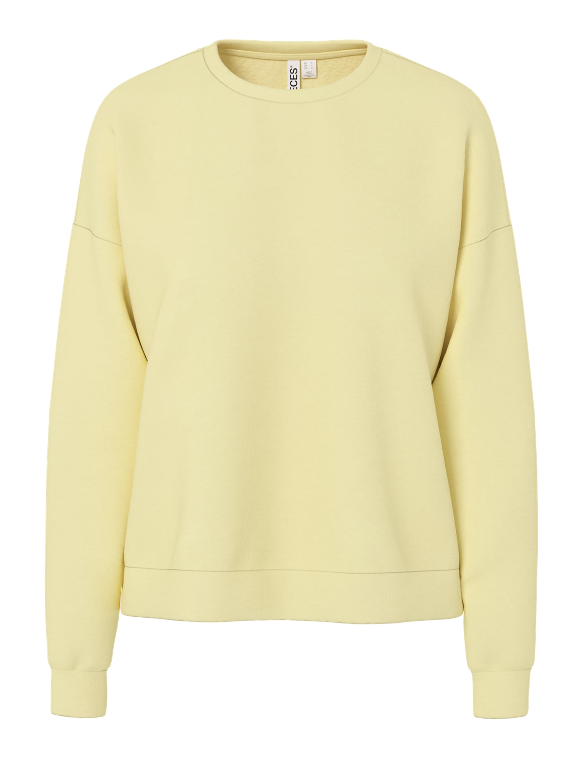 Pieces Pcmichelle Scuba LS Top maglia donna manica lunga