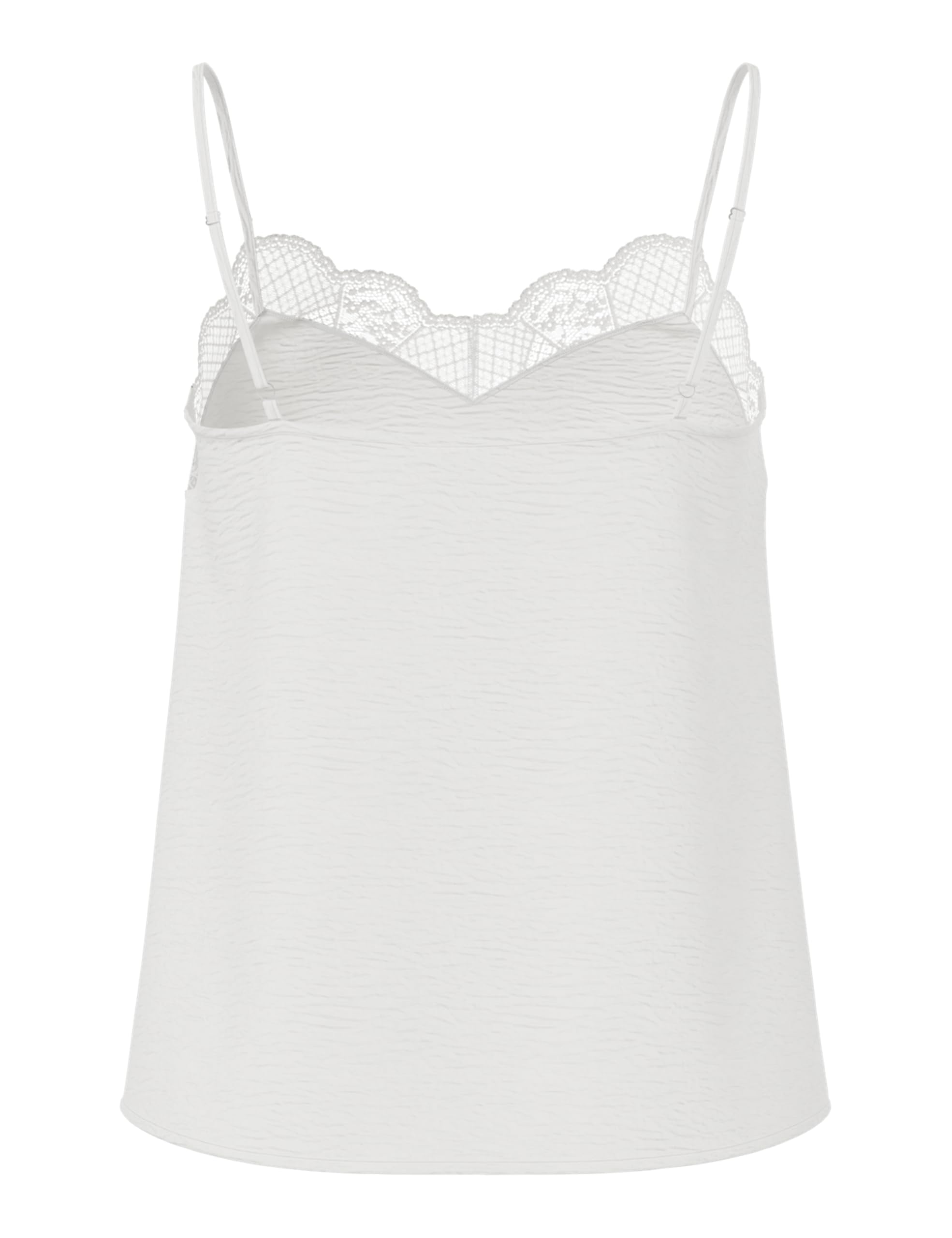 PIECES Pctiffany top donna pizzo senza maniche