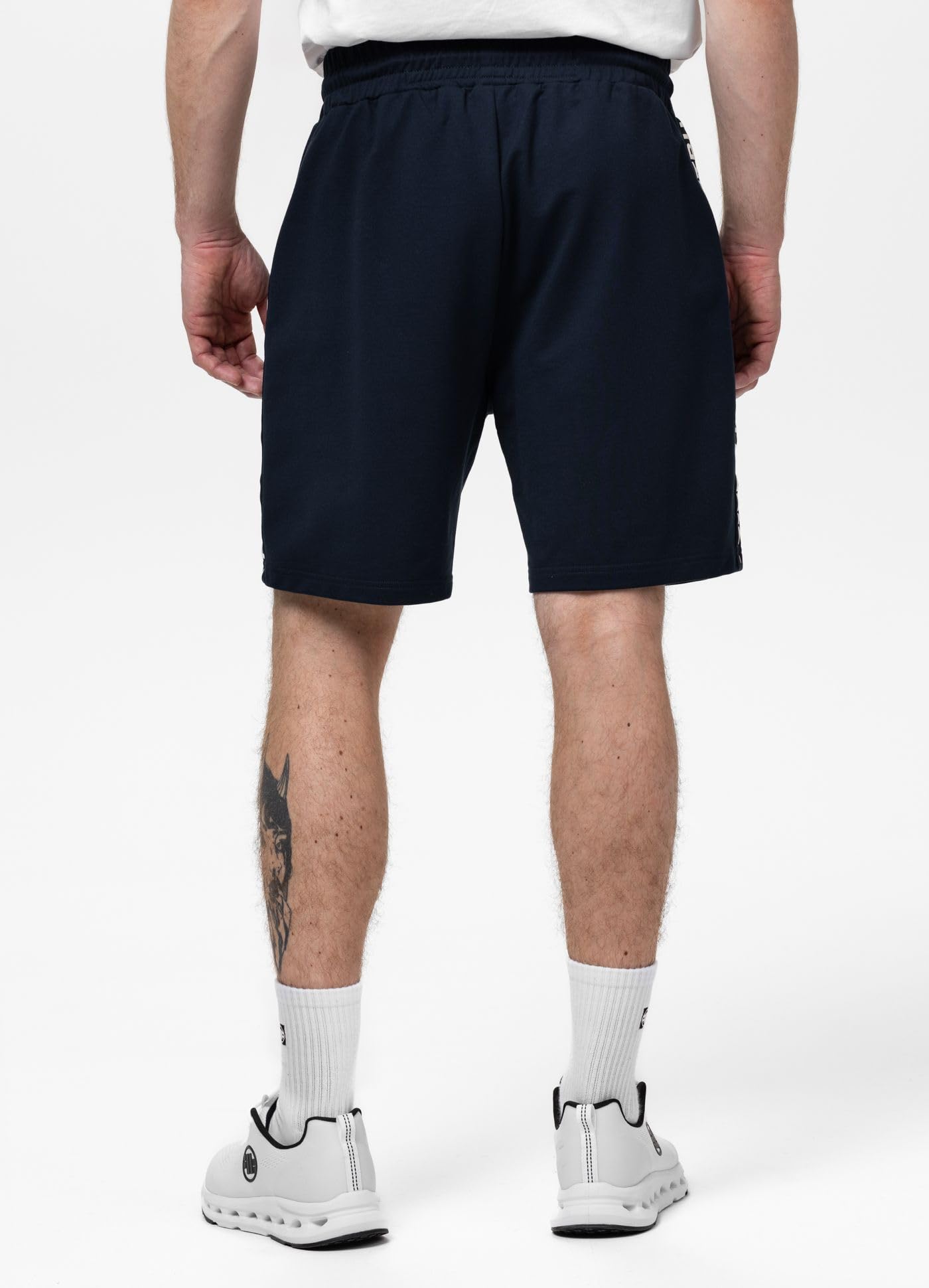 Pitbull Tape Parker shorts uomo L in felpa con zip