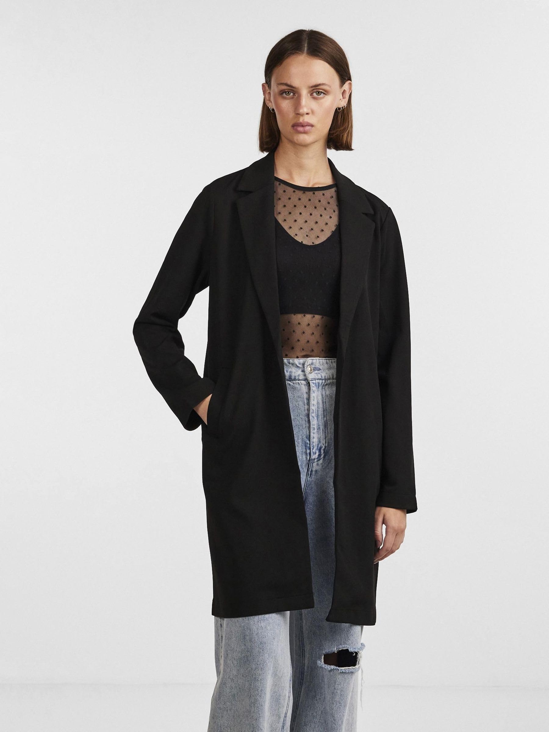 Pieces Pcnula LS Blazer Noos blazer donna taglia M