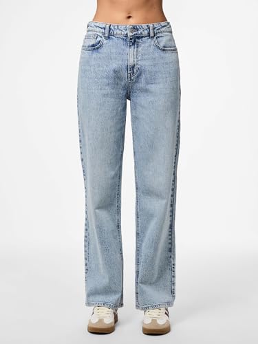 Pieces Pcjill jeans dritti donna 42-44 vita alta