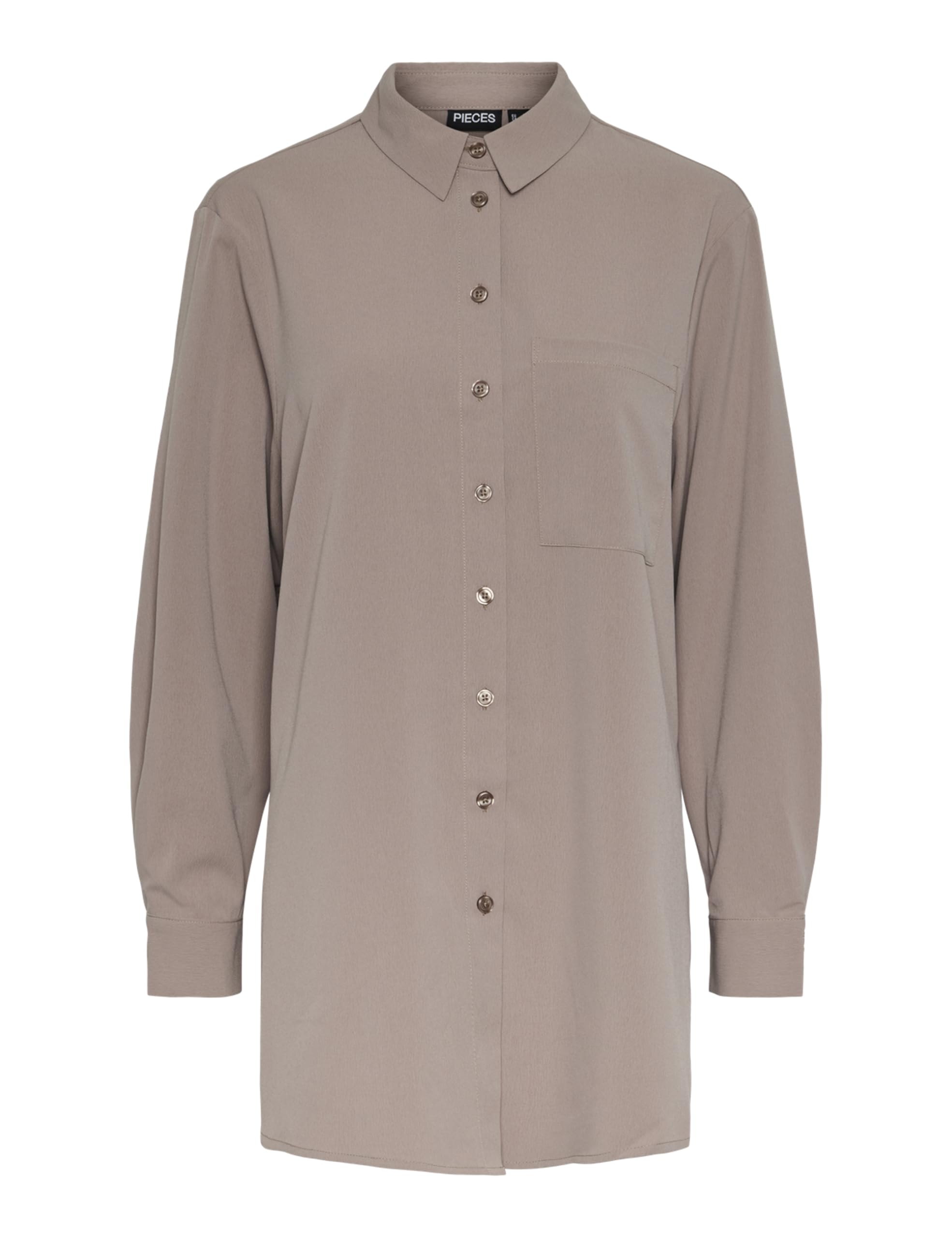 PIECES Pcmei LS Noos BC camicia donna maniche lunghe