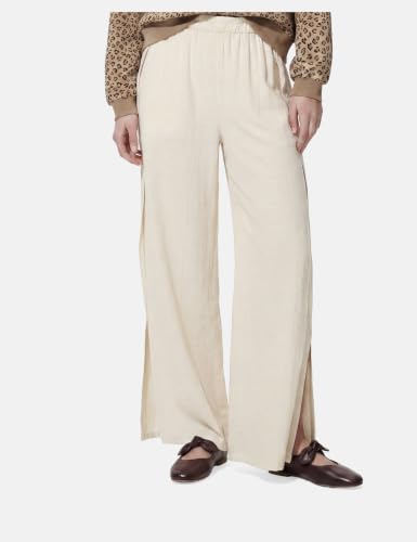 Pieces Pcagnes HW pantaloni donna L con spacco alto