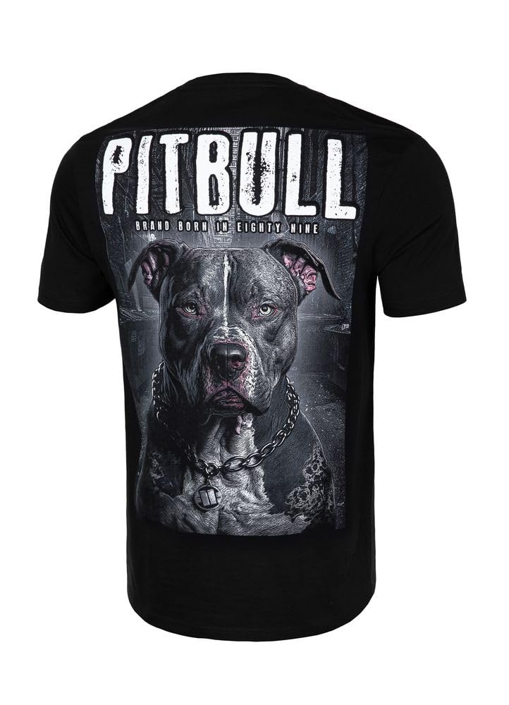 Pit Bull West Coast Street King maglietta uomo cotone slim