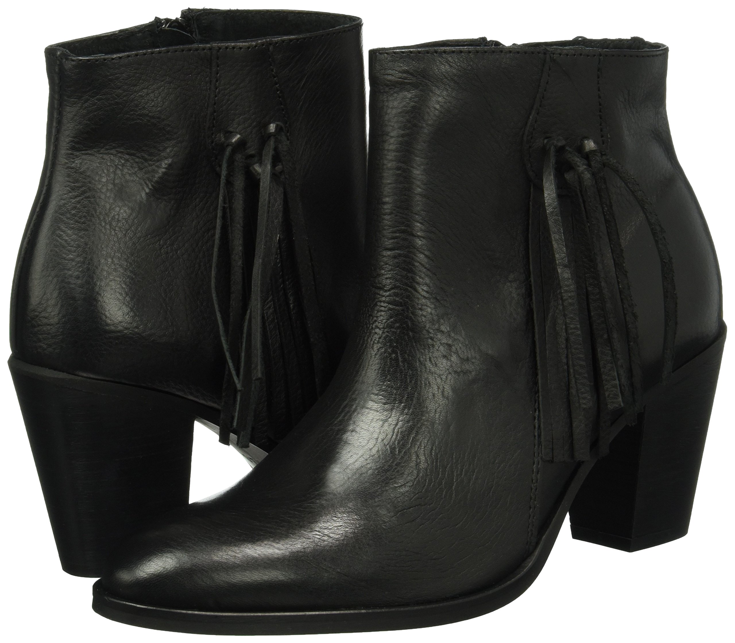 Pieces Psdiva Leather Boot stivali donna nero