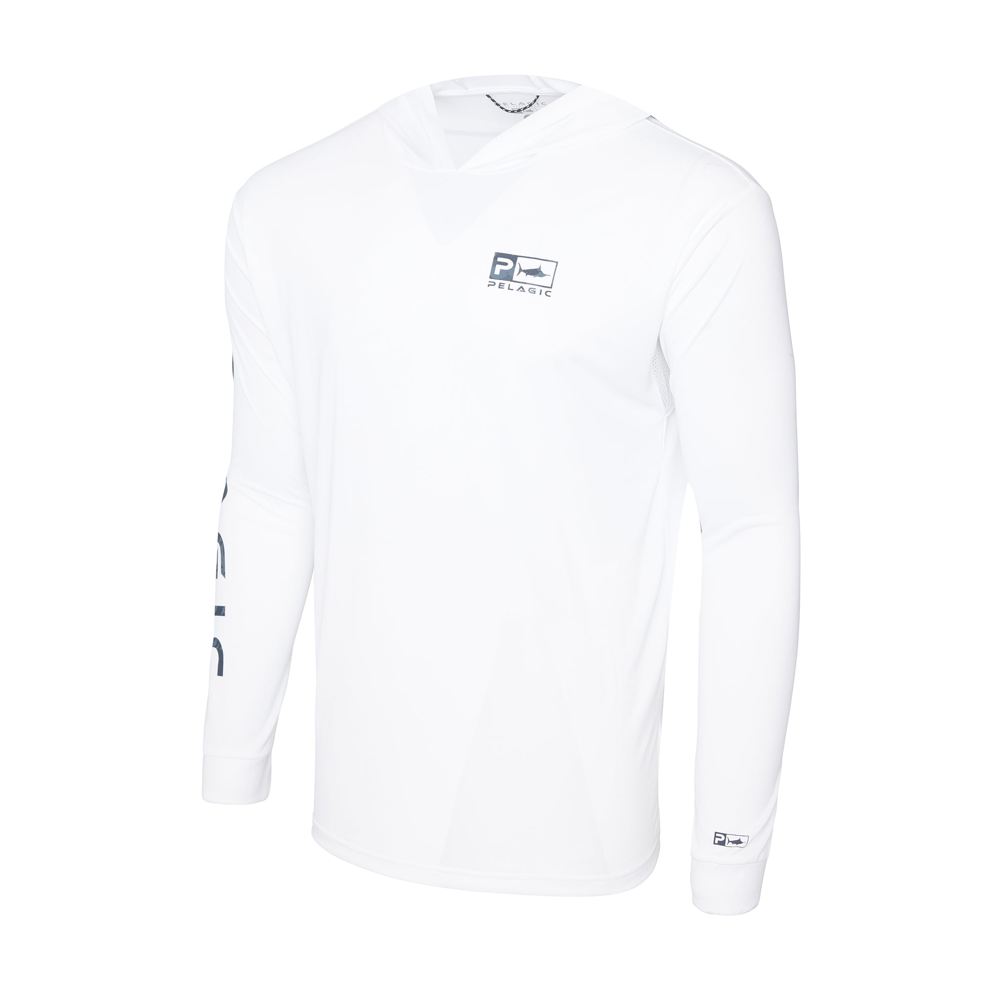Pelagic Aquatek Icon Camo maglia pesca UPF 50+ bianca