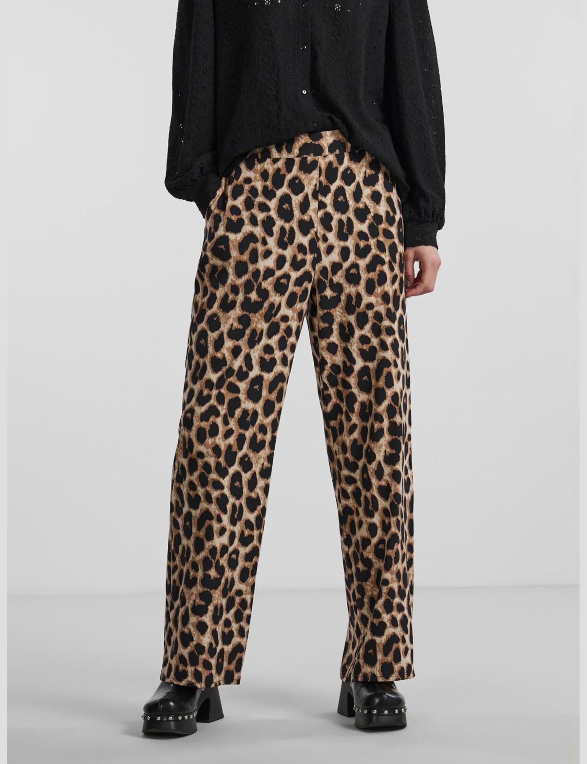 Pieces Pcgurla HW Pants pantaloni donna taglia S nero
