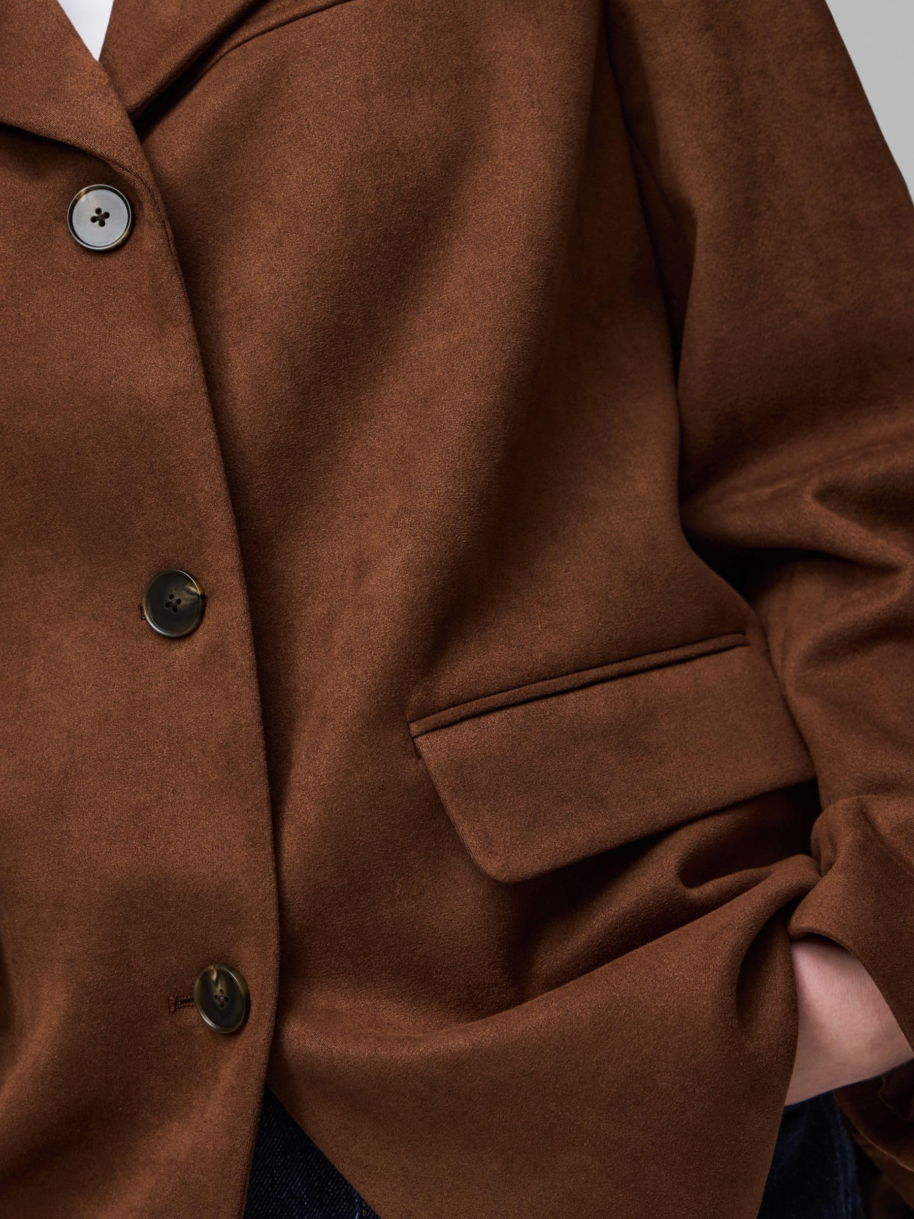 Pieces Pcrakel Brushed Outerwear Blazer Donna M Comodo