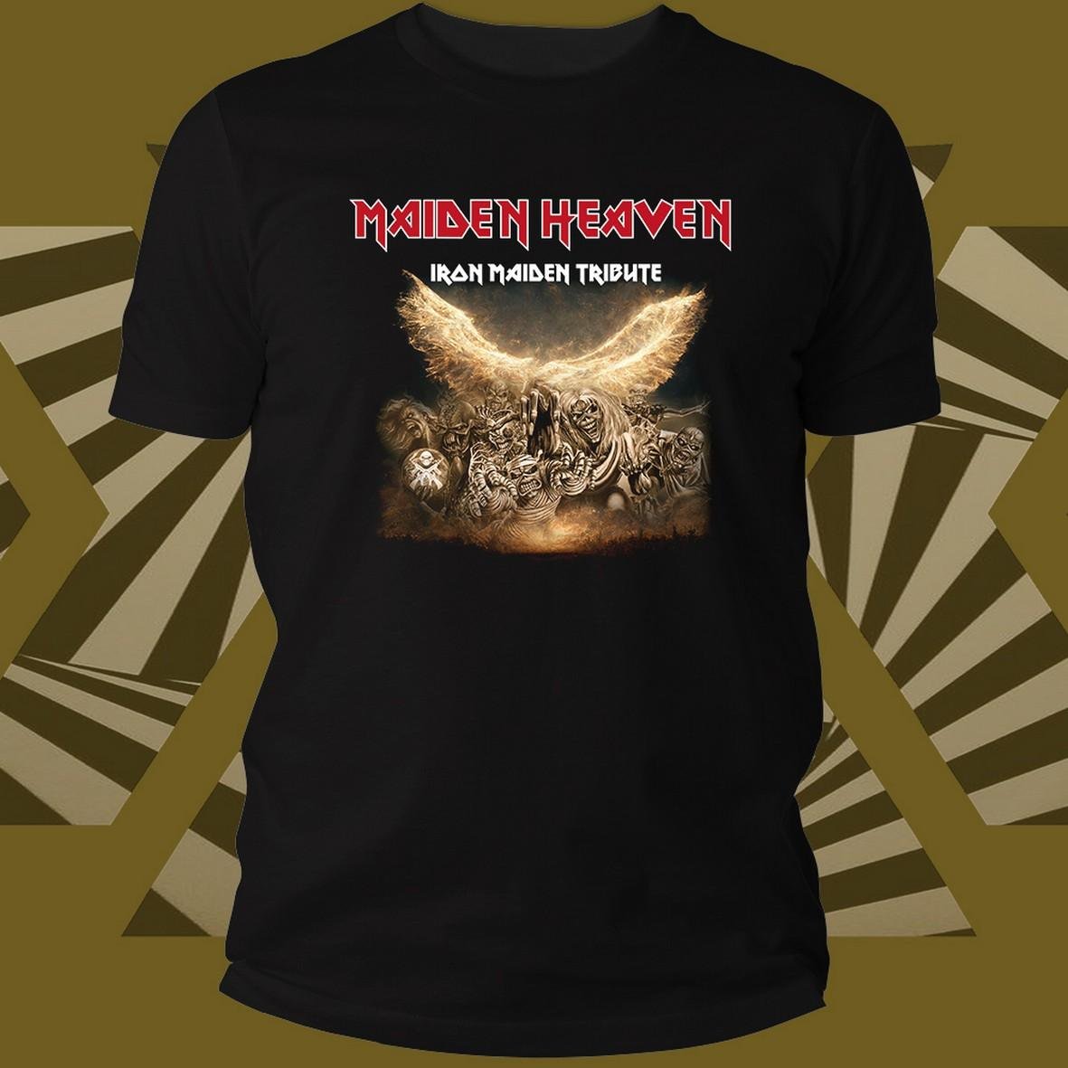 Matrix Music Store Maiden Heaven Iron Maiden Tribute t-shirt cotone