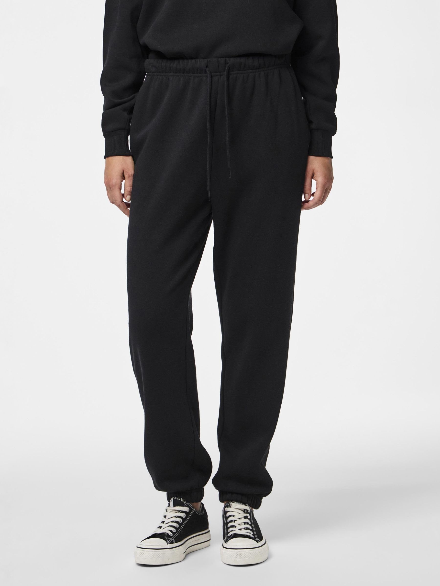 Pieces Pcchilli pantaloni tuta donna cotone morbido