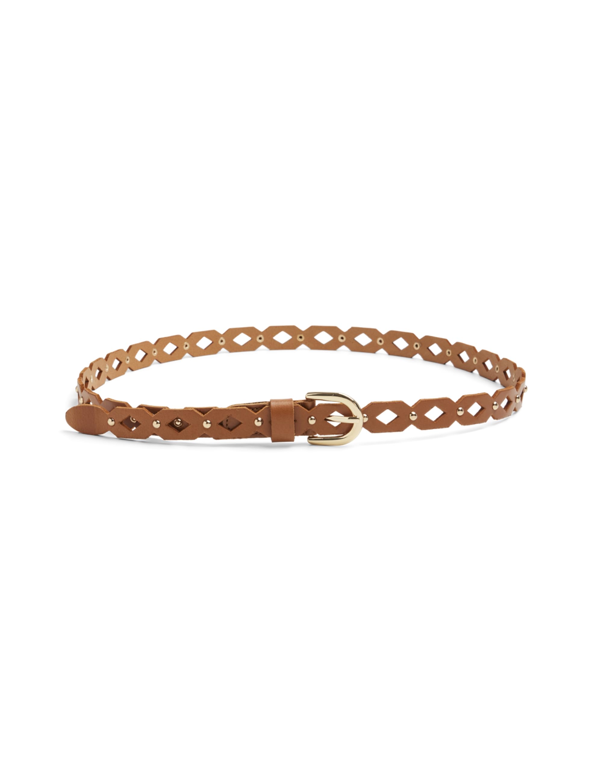 Pieces Pcnyas Leather Stud cintura donna 95 cm pelle