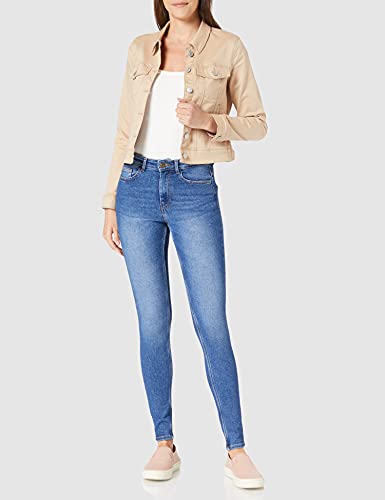 Pieces Jeans Skinny Donna Tinta Unita