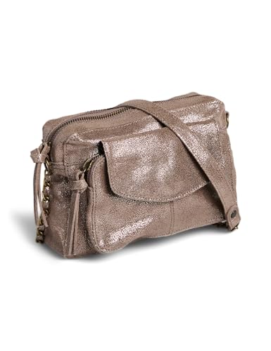 Pieces Pcnaina Leather Cross Body Fc Noos borsa Root Beer