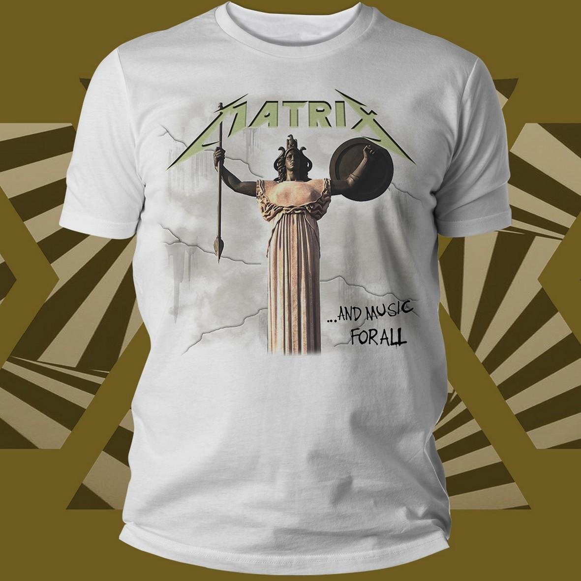 Matrix Music Store Matrix Music For All t-shirt unisex cotone