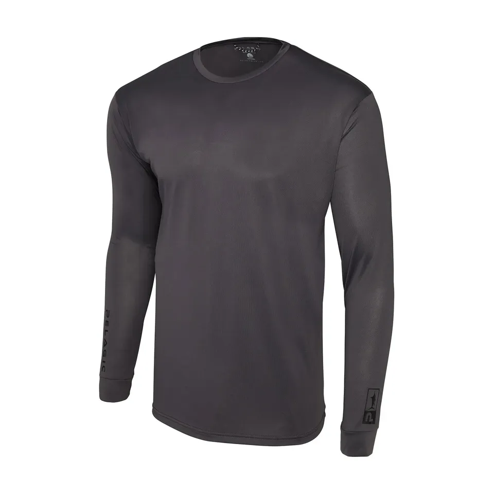 Pelagic Aquatek maglia manica lunga grafite UPF 50+