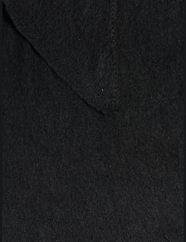 Pieces & Peace 17076047 sciarpa donna nera acrilico