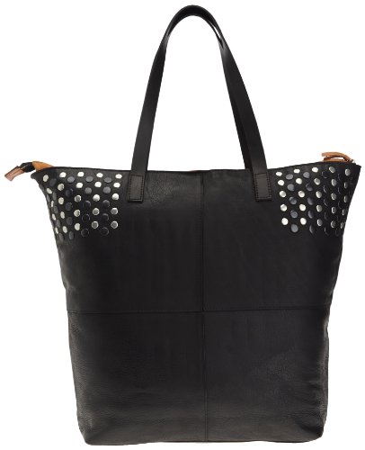 Pieces Elsine Leather Bag borsa a spalla donna
