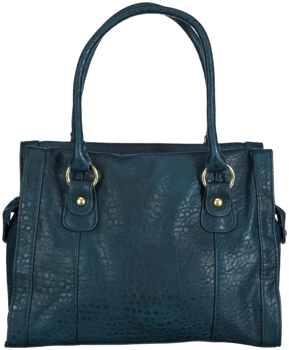 Pieces & Peace Eline 17049373 borsa a mano verde 34x26x17 cm