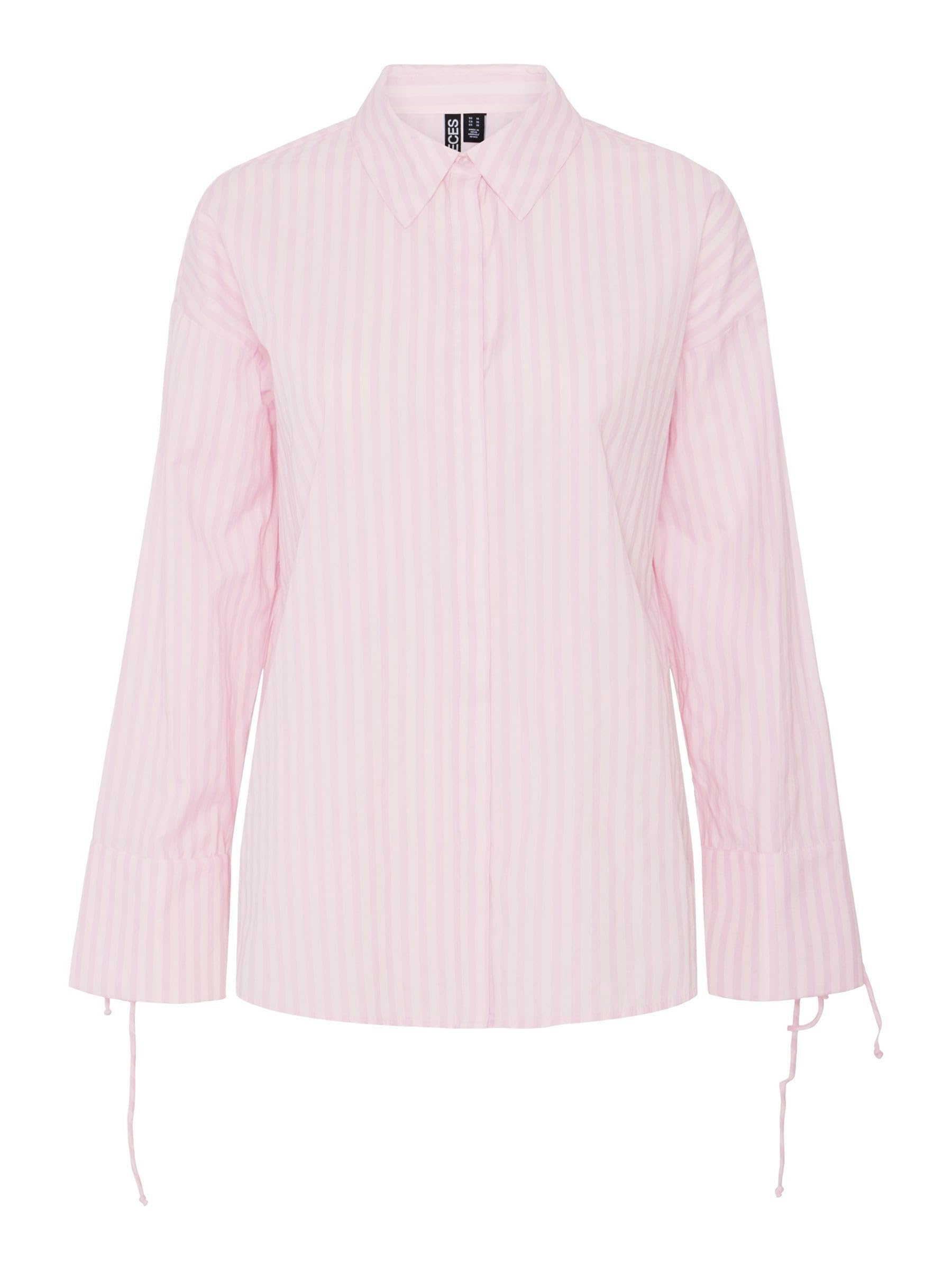Pieces Pcsage camicia donna Nantucket Breeze vestibilità oversize