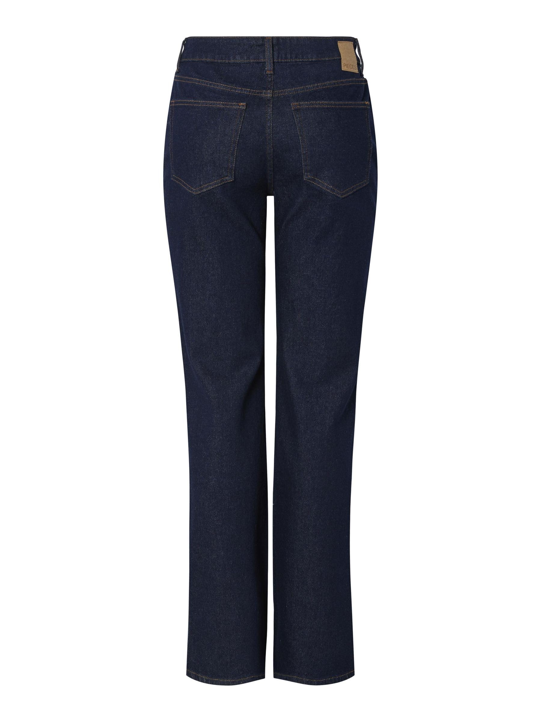 Pieces Pckelly jeans donna dritti vita media 27W 30L
