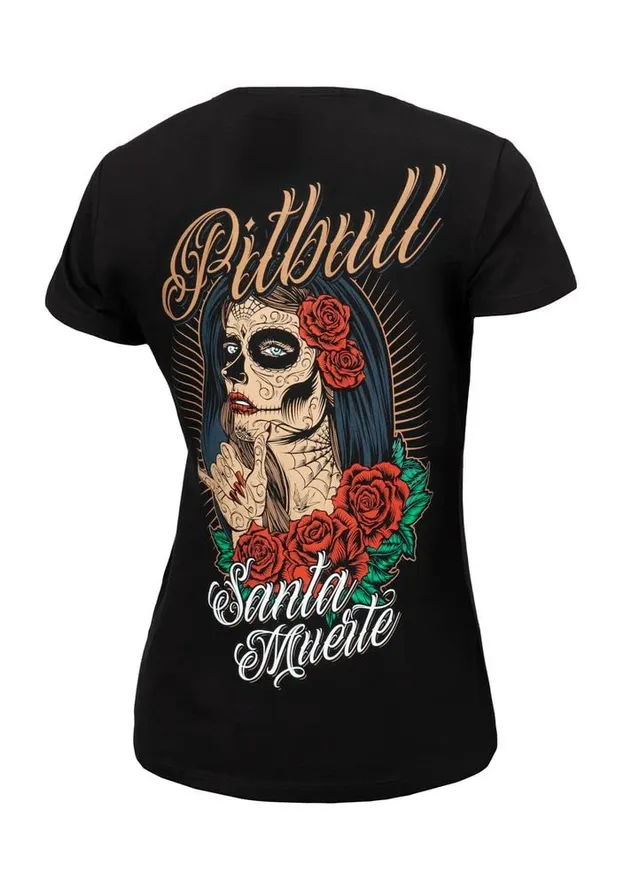Pit Bull West Coast Santa Muerte 23 maglietta donna cotone
