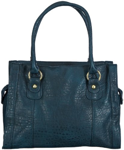 Pieces & Peace Eline 17049373 borsa a mano verde 34x26x17 cm
