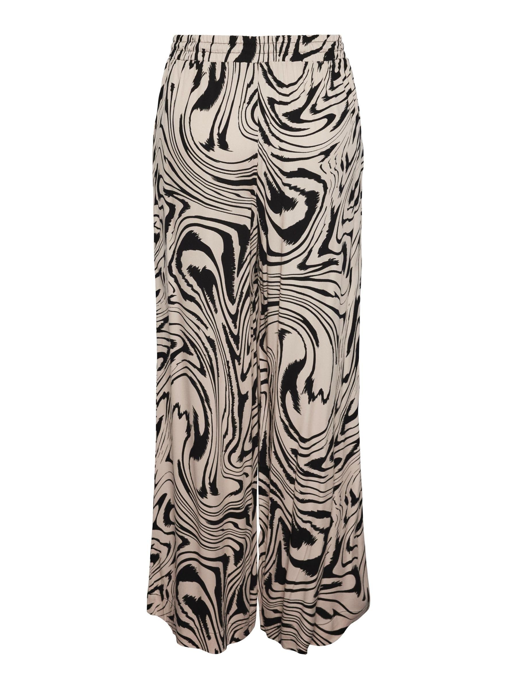 Pieces Pckimmie Pantaloni Donna in Tessuto XS
