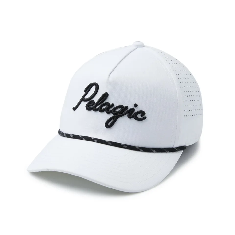Pelagic Upswell Lines In cappellino bianco taglia unica traspirante