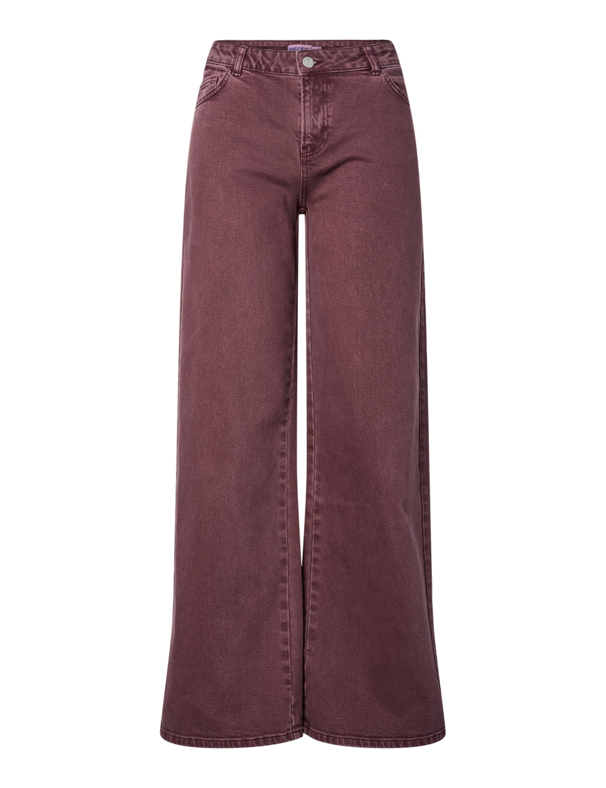 Pieces Pcselma LW Wide jeans donna 28W/30L kalamata
