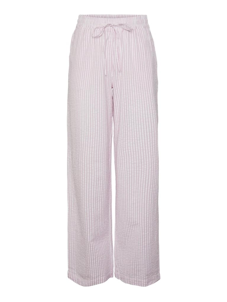 Pieces Pcsally HW Loose String Pant Noos pantaloni donna larghi