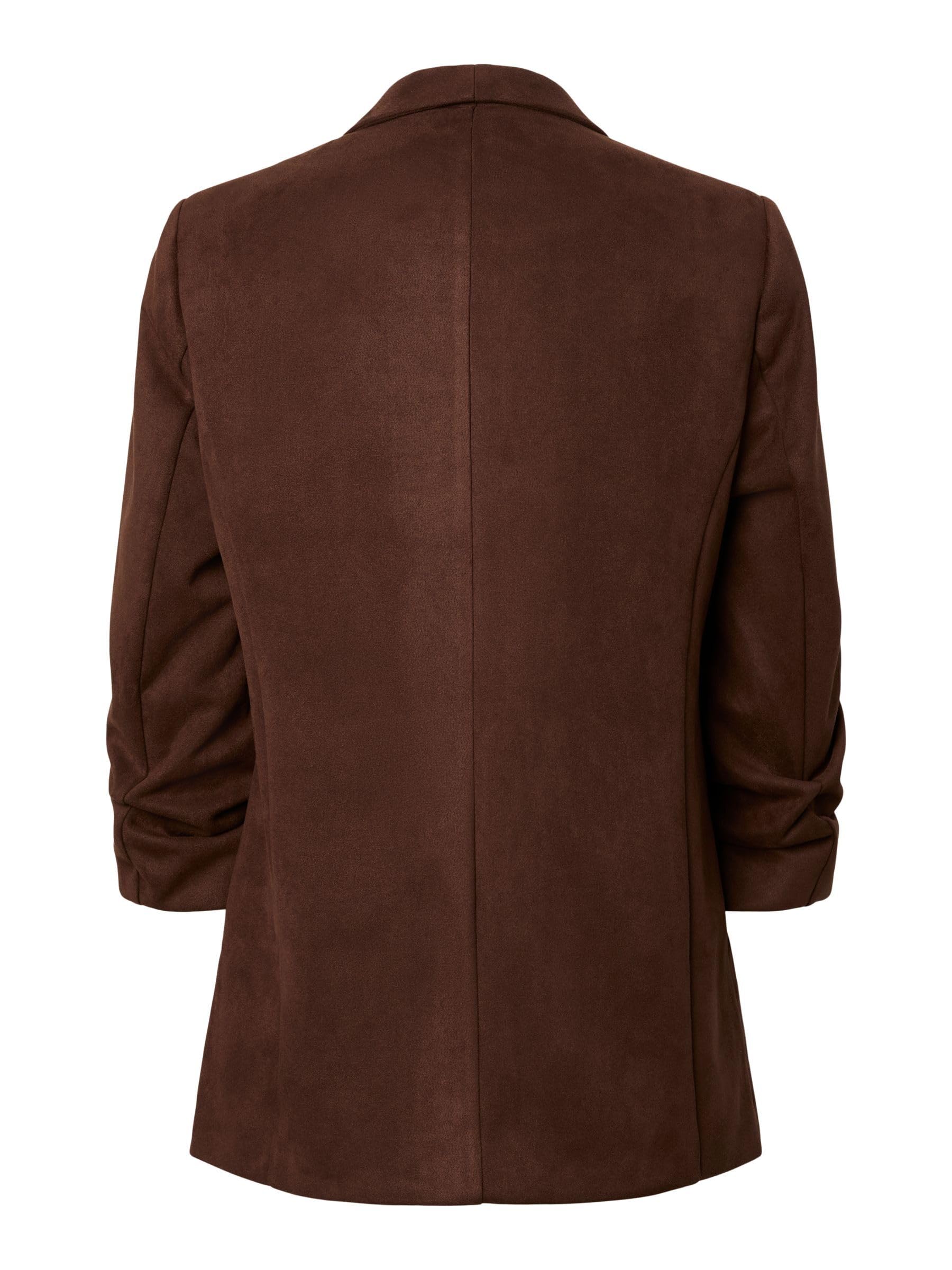 Pieces Pcbosella 3/4 Brushed Blazer Donna Taglia L