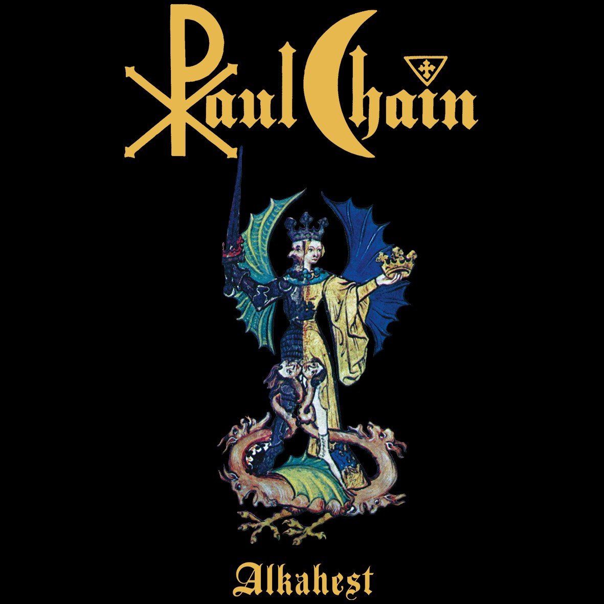 Matrix Music Store Chain Paul Alkahest Gold Logo t-shirt cotone organico
