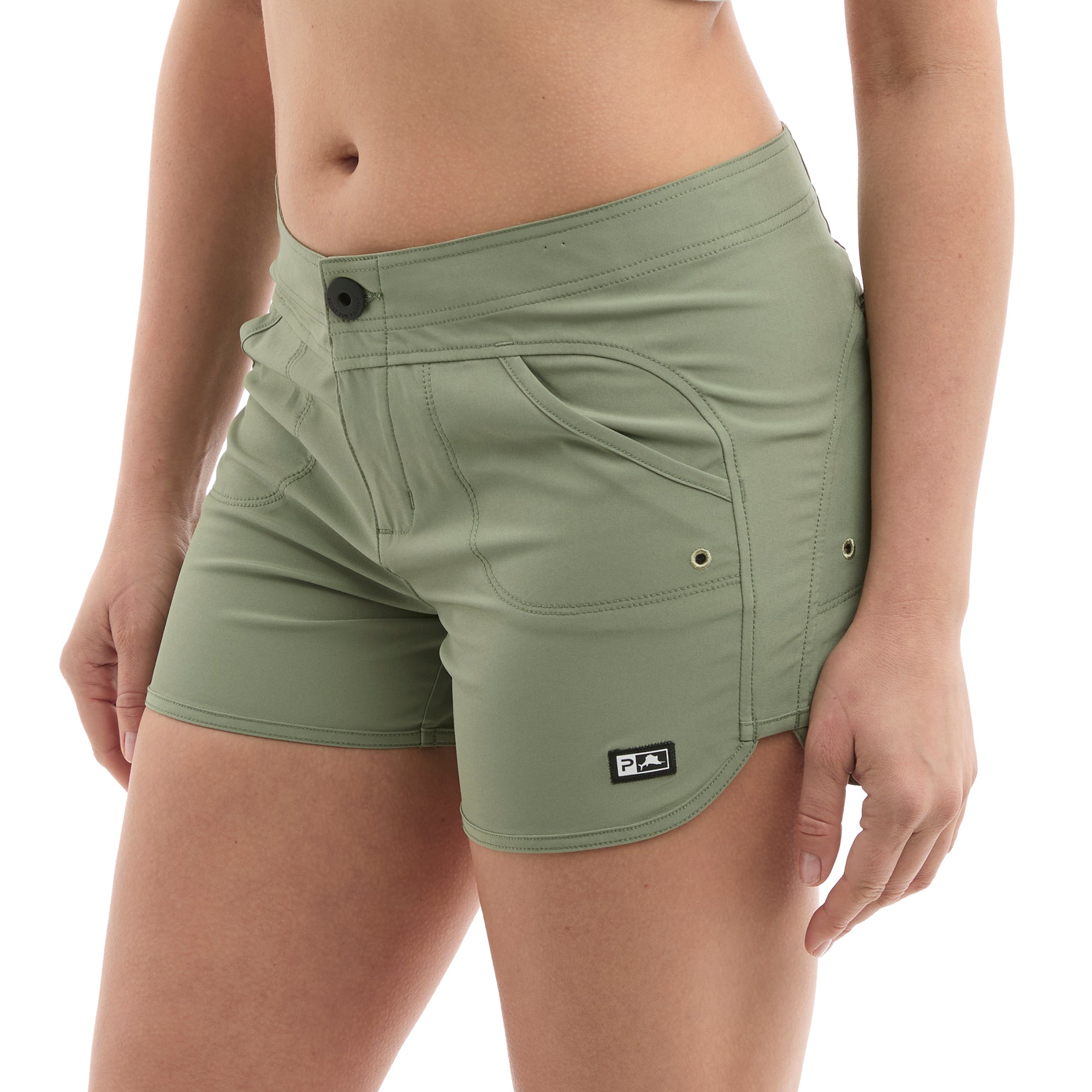 Pelagic Moana Deep Sea shorts donna mangrovia 4 UPF 50+
