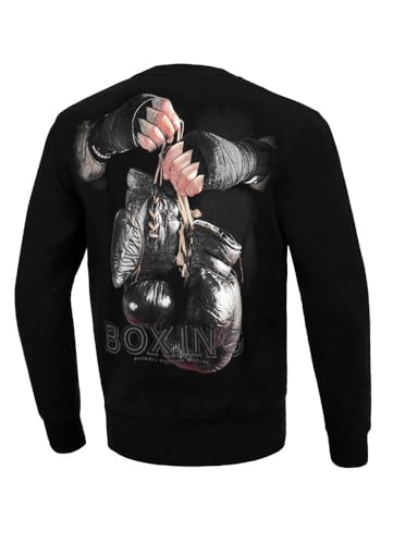 Pitbull West Coast Boxing FD felpa uomo cotone vestibilita comoda