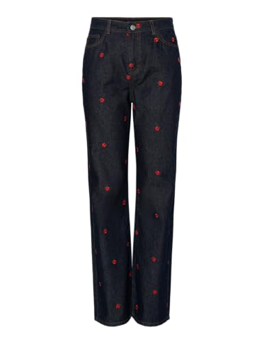 Pieces Pcjava HW Straight Jeans BC jeans donna 42-44 cotone
