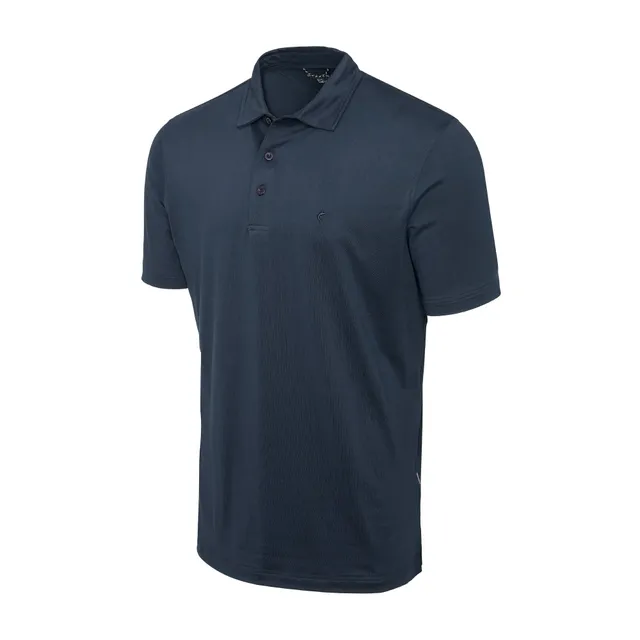 Pelagic Marco Polo Polo Uomo Blu Navy Manica Corta Elasticizzata