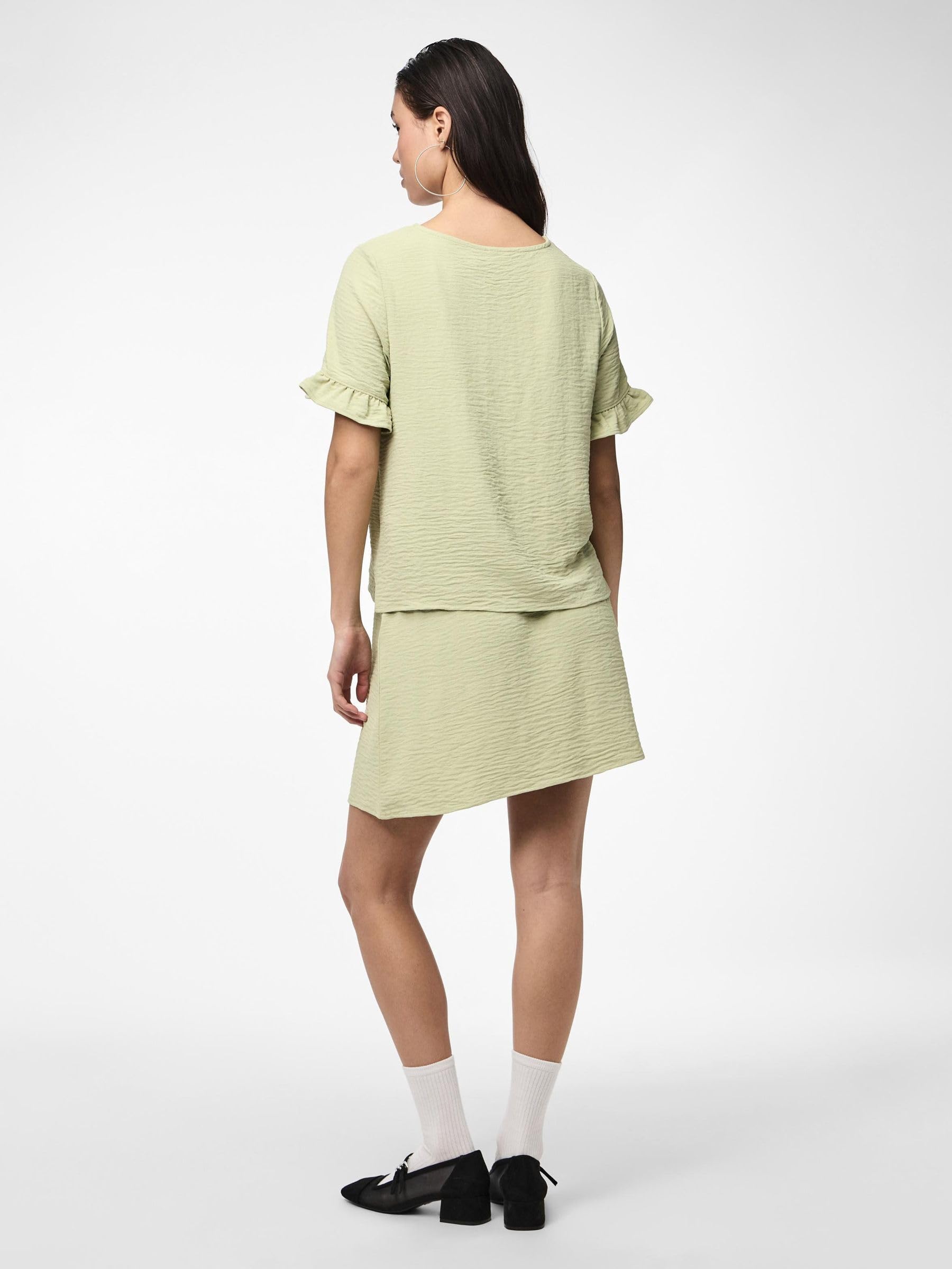 PIECES T-Shirt maglietta donna manica corta