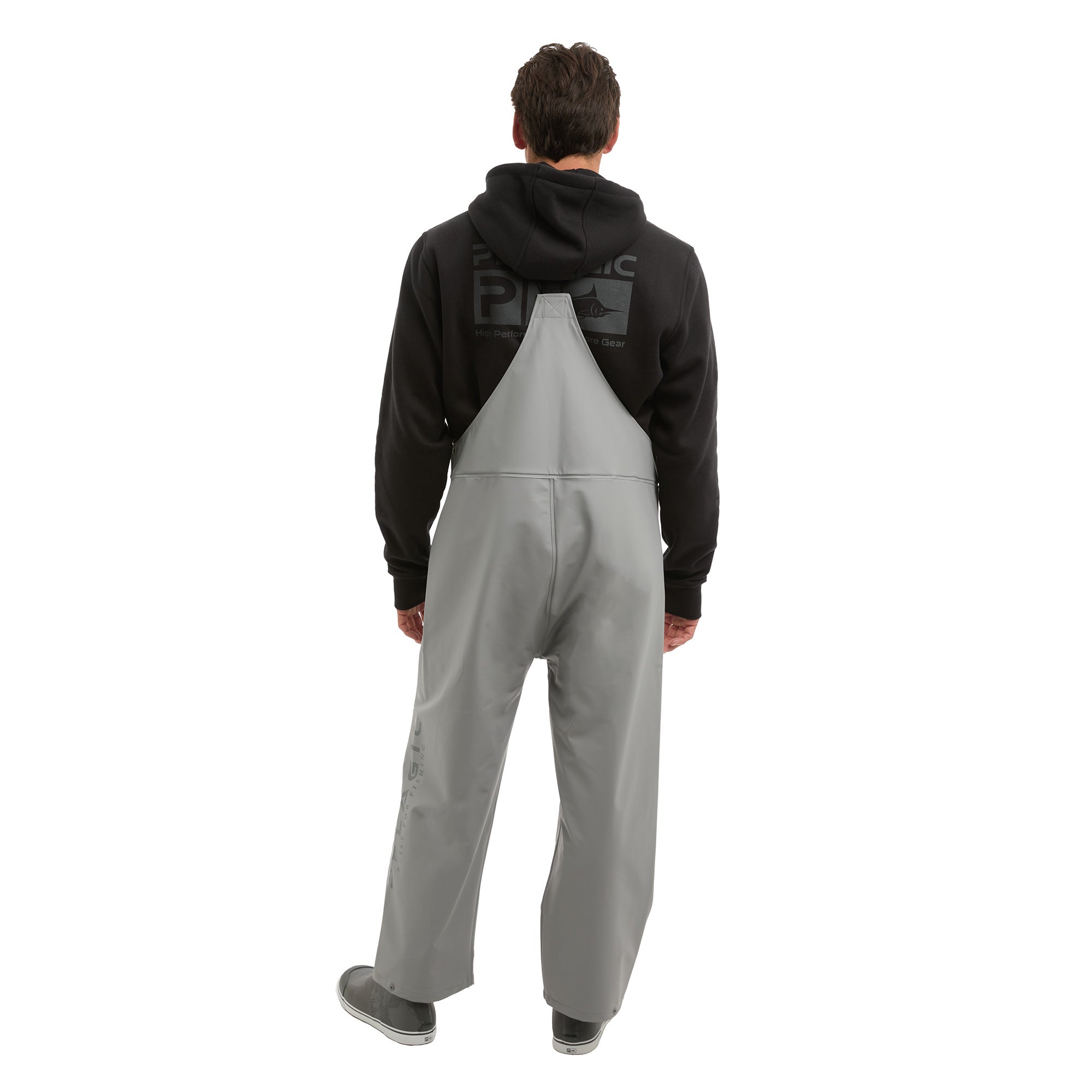 Pelagic Torrent Bib salopette grigia impermeabile