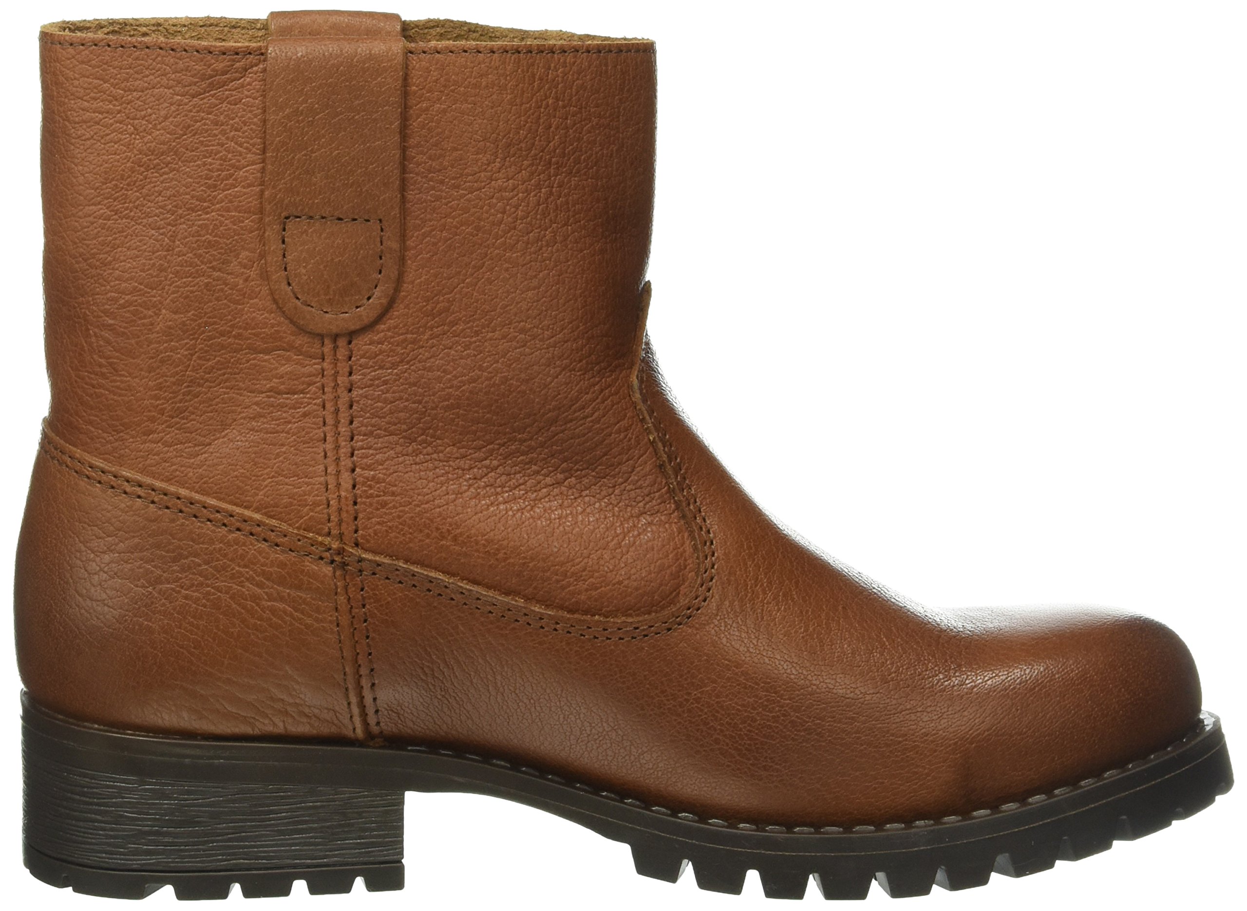 Pieces Psvaha Leather New Boot stivali donna cognac 37