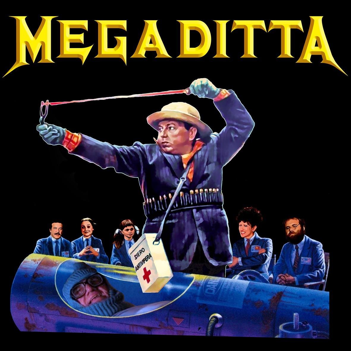 Matrix Music Store Rex Megaditta R.I.P. t-shirt unisex cotone