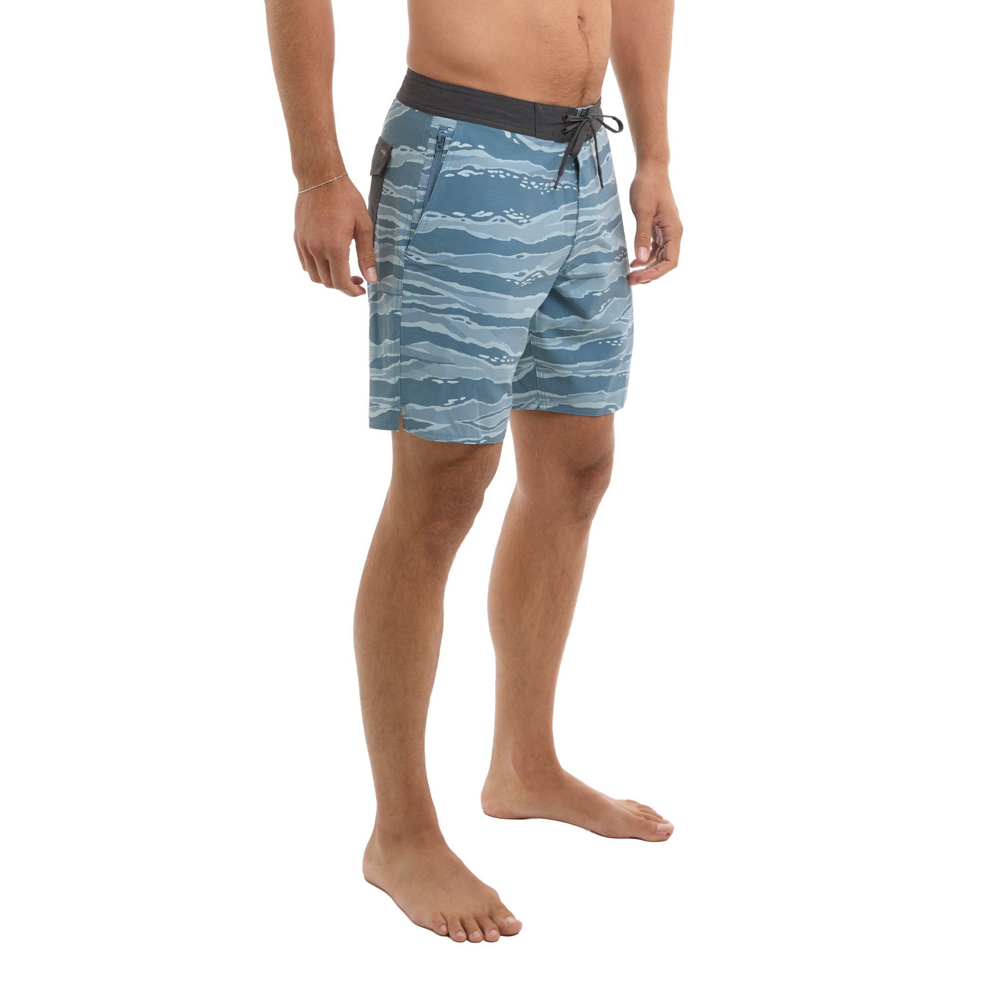 Pelagic Ledge boardshort uomo petrol mimetico