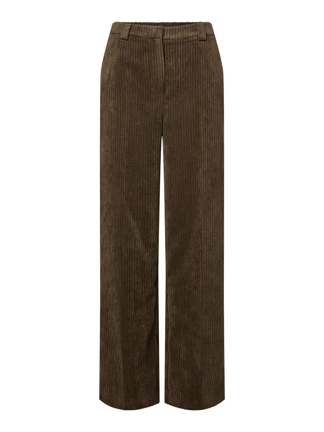 Pieces Pcaudre Cord HW Pants pantaloni velluto XS