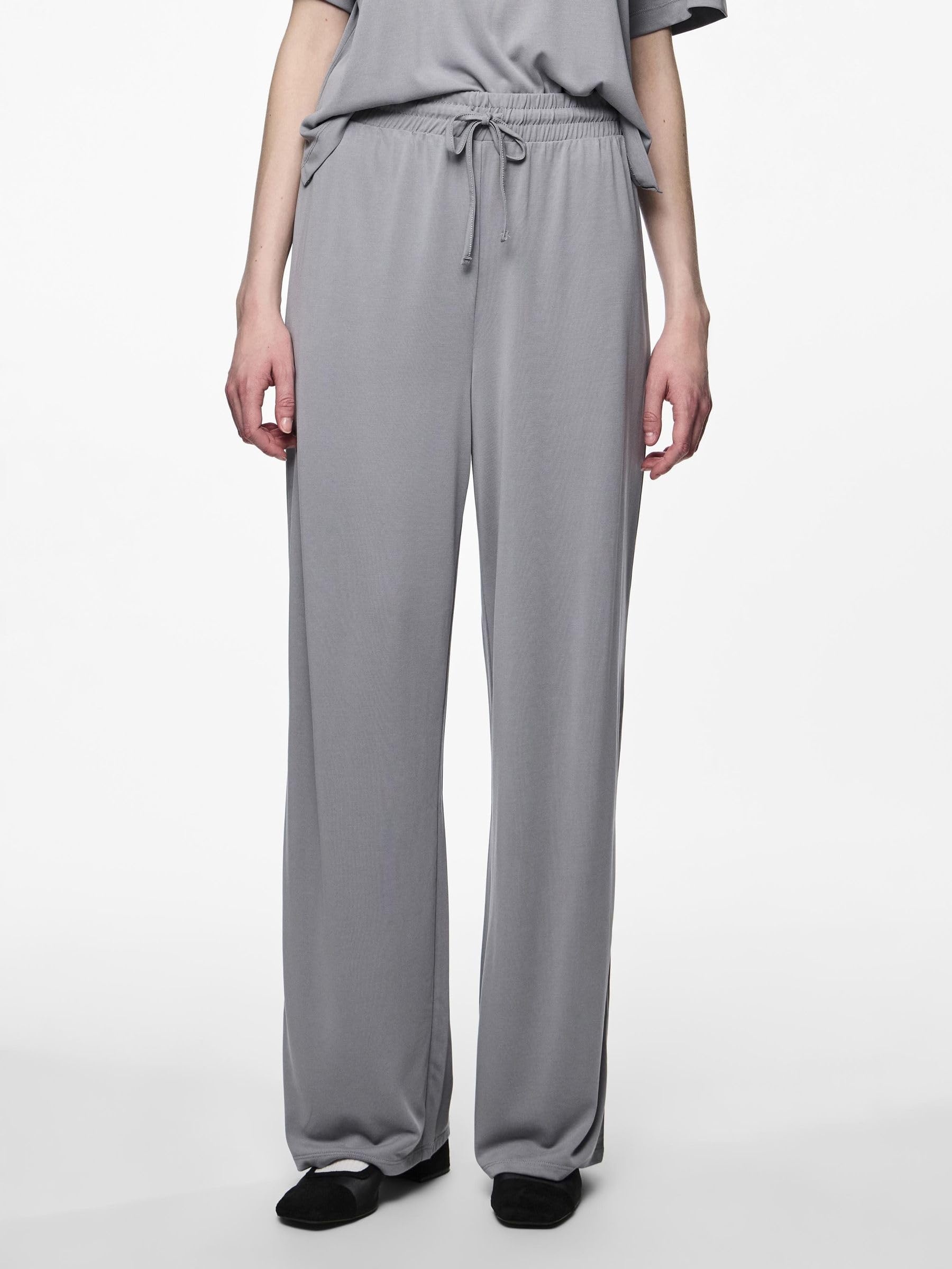 Pieces Pcanora pantaloni a gamba larga L