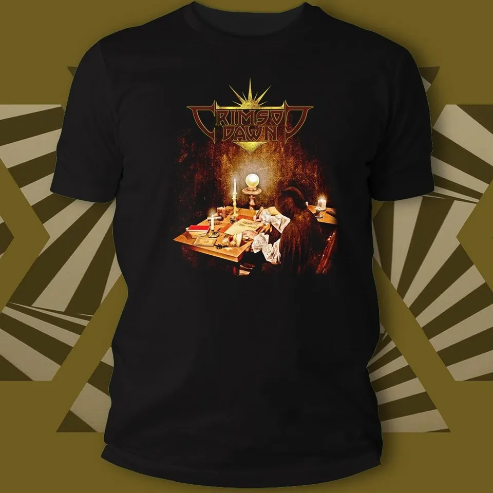 Matrix Music Store Crimson Dawn Cover t-shirt cotone organico