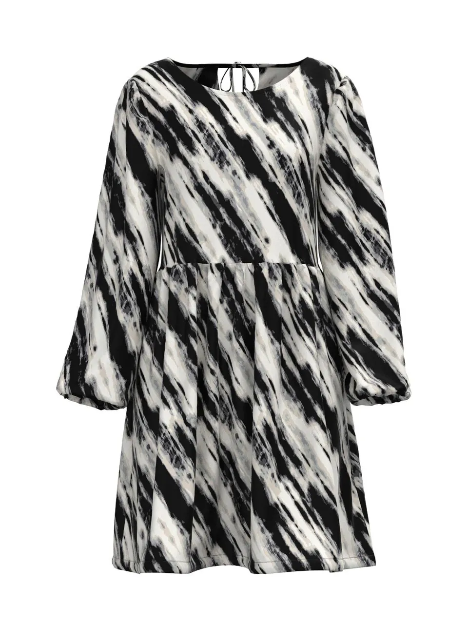 Pieces Pcjona LS O-Neck Dress BC vestito L girocollo